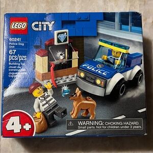 LEGO City Police Dog Unit Set - Blue and White